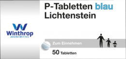 P TABLETTEN blau 8 mm Teilk. 50 St