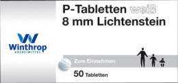 P TABLETTEN wei 8 mm 50 St