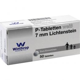 P-Tabletten weiß 7mm 50 St Tabletten