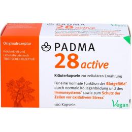 PADMA 28 active Kapseln 100 St. (100 Stück)