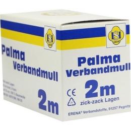 PALMA Verbandmull 80 cm 2 m zickzack Lagen 1 St.