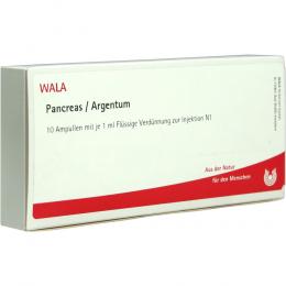 PANCREAS/ARGENTUM Ampullen 10 X 1 ml Ampullen