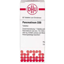 PANCREATINUM suis D 30 Tabletten 80 St.