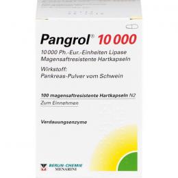 PANGROL 10.000 Hartkps.m.magensaftr.überz.Pell. 100 St.