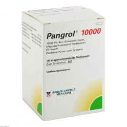 PANGROL 10000 Hartkapseln 100 St Hartkapseln mit magensaftresistent überzogenen Pellets