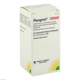 PANGROL 10000 Hartkapseln 50 St Hartkapseln mit magensaftresistent überzogenen Pellets