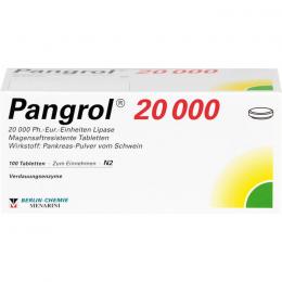 PANGROL 20.000 magensaftresistente Tabletten 100 St.