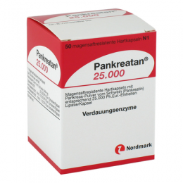 PANKREATAN 25.000 magensaftresistente Hartkapseln 50 St