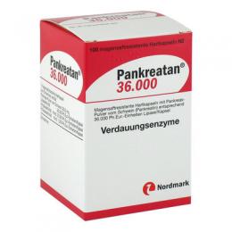 PANKREATAN 36.000 magensaftresistente Hartkapseln 100 St