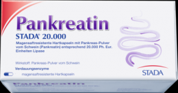 PANKREATIN STADA 20.000 magensaftres.Hartkapseln 200 St