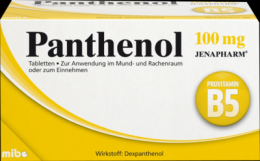 PANTHENOL 100 mg Jenapharm Tabletten 100 St