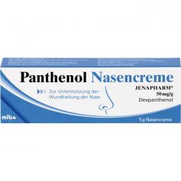 PANTHENOL Nasencreme Jenapharm 5 g