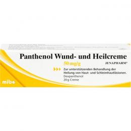 PANTHENOL Wund- und Heilcreme Jenapharm 20 g