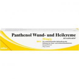 PANTHENOL Wund- und Heilcreme Jenapharm 50 g