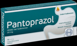 PANTOPRAZOL HEXAL b.Sodbrennen magensaftres.Tabl. 14 St