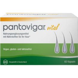 PANTOVIGAR vital Kapseln mit Nährstoffen für Haare 60 St. (28,2 g)