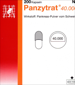 PANZYTRAT 40.000 Kapseln 200 St