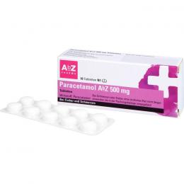 PARACETAMOL AbZ 500 mg Tabletten 10 St.