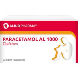 PARACETAMOL AL 1.000 Suppositorien 10 St.