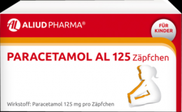 PARACETAMOL AL 125 Suglings-Suppos. 10 St