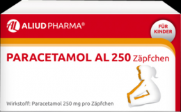 PARACETAMOL AL 250 Kleinkindersuppositorien 10 St