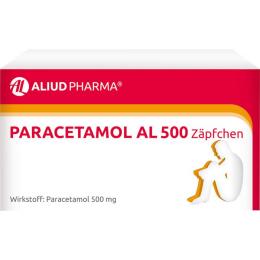 PARACETAMOL AL 500 Suppositorien 10 St.