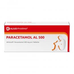 PARACETAMOL AL 500 Tabletten 20 St Tabletten