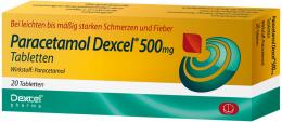 PARACETAMOL Dexcel 500 mg Tabletten 20 St Tabletten