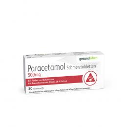 PARACETAMOL Schmerztabletten 20 St Tabletten