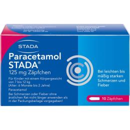 PARACETAMOL STADA 125 mg Zäpfchen 10 St.