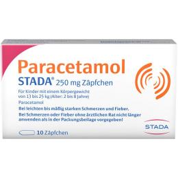 PARACETAMOL STADA 250 mg Zäpfchen 10 St.