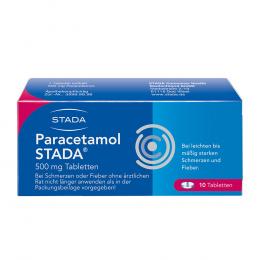 Paracetamol STADA 500 mg Tabletten 10 St Tabletten