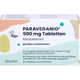 PARAVEGANIO 500 mg Tabletten 20 St.