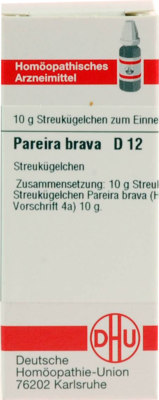 PAREIRA BRAVA D 12 Globuli 10 g