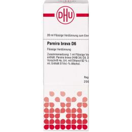 PAREIRA BRAVA D 6 Dilution 20 ml