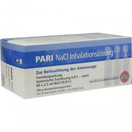 PARI NaCl Inhalationslösung Amp 60 X 2.5 ml Ampullen