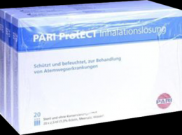 PARI ProtECT Inhalationslsung mit Ectoin Ampullen 60X2.5 ml