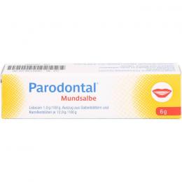 PARODONTAL Mundsalbe 6 g