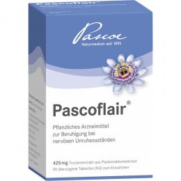 Ein aktuelles Angebot für PASCOFLAIR überzogene Tabletten 90 St Überzogene Tabletten Beruhigungsmittel - jetzt kaufen, Marke PASCOE Pharmazeutische Präparate GmbH.