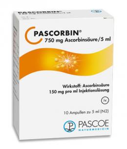PASCORBIN Injektionslsung Ampullen 100X5 ml