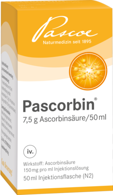 PASCORBIN Injektionslsung Injektionsflasche 50 ml