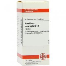 PASSIFLORA INCARNATA D 12 Tabletten 80 St