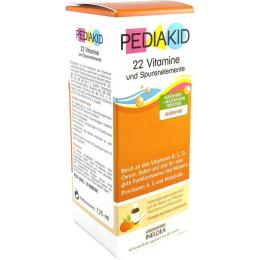 PEDIAKID 22 Vitamines Sirup 125 ml