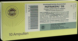 PEFRAKEHL Ampullen D 6 10X1 ml