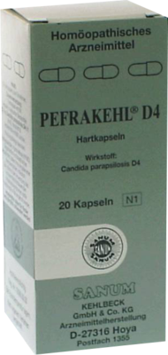 PEFRAKEHL Kapseln D 4 20 St