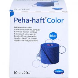 PEHA-HAFT Color Fixierbinde 10 cmx20 m blau 1 St.