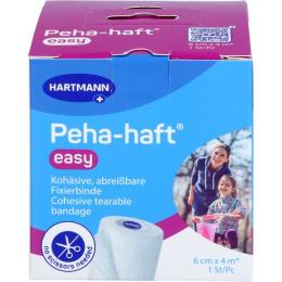 PEHA-HAFT easy Fixierbinde 6 cmx4 m weiß 1 St.