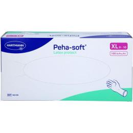 PEHA-SOFT Latex protect Unt.Hands.unsteril pf XL 100 St.