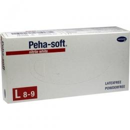 PEHA-SOFT nitrile white Unt.Hands.unsteril pf L 100 St.