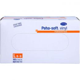 PEHA-SOFT Vinyl Unt.Handschuhe unste.puderfrei L 100 St.